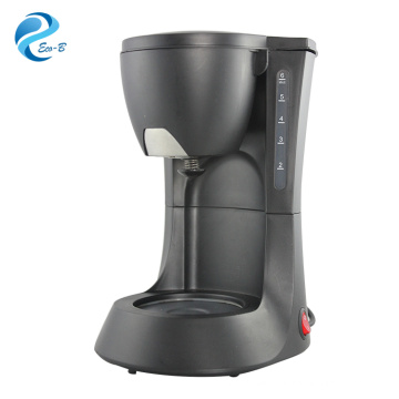 Heißer Verkauf Hochwertige 600ml 4-6 Tassen Black Drip Elektrische automatische Kaffeemaschine